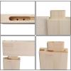 imageVINGLI Barn Door Solid Wood Double Surfaces Easy DIY Assemble 30in x 84in