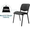 imageVINGLI Waiting Room Chairs 5Pack PU Church Conference Stackable Office Guest Chairs ampamp Reception Stacking Chair for Meeting Room Office Lobby SimpleampampSpaceSavingPugrey