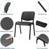 imageVINGLI Waiting Room Chairs 5Pack PU Church Conference Stackable Office Guest Chairs ampamp Reception Stacking Chair for Meeting Room Office Lobby SimpleampampSpaceSavingPugrey