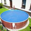 imageVINGLI 12Mil Solar Pool Cover 16x32FT Rectangle Solar Blanket for Inground Pool and AboveGround Swimming Pool Blue 16 x 32Blue
