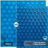 imageVINGLI 12Mil Solar Pool Cover 16x32FT Rectangle Solar Blanket for Inground Pool and AboveGround Swimming Pool Blue 16 x 32Blue