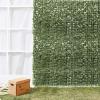 imageVINGLI Artificial Hedges Faux Ivy Leaves Fence Decorative Trellis Privacy Screen Mesh for Outdoor Decor Garden Yard39quotx119quot39x119