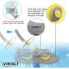 imageVINGLI Automatic Pool Vacuum Cleaner Swimming Pool Vacuum with Additional Hoses ampamp Diaphragms GreyGray