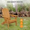 imageVINGLI Folding Adirondack Chairs Set of 4 Clearance Weather ResistantLawn Cheap Fire Pit Highwood Lounge ChairsPatio Furniture Sets for Campfire Bonfire4 Pieces