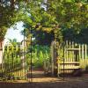 imageVINGLI Garden Arbor Arch for Wedding Ceremony Party Christmas Garden Decor Steel Garden Trellis for Plant Climbing Pergola for Garden Backyard Lawn Bridge TopBridge Top