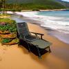 imageVINGLI Heavy Duty Fishing Chair with Footrest Support 440 LBS Oversized Camping Chairs with 160 Adjustable High Back Beach Chair for OutdoorsYardForestwith footrest