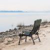 imageVINGLI Heavy Duty Fishing Chair with Footrest Support 440 LBS Oversized Camping Chairs with 160 Adjustable High Back Beach Chair for OutdoorsYardForestwith footrest