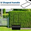 imageVINGLI Lawn Roller Water Filled Pull Behind 20inch Garden Drum Roller PushTow Behind WaterSand Filled Roller for Garden Lawn Backyard 24 inch GreenBlack