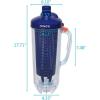 imageVINGLI Leaf Canister with Plastic Mesh Basket Leaf Trap with Handle Skim Leaves and Twigs Fits Pool Vacuum Cleaner Automatic Sweeper BlueBlue