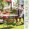imageVINGLI Outdoor Folding Fish and Game Cleaning Table wSink Portable ampamp Durable Standard Garden Connection Upgraded Drainage Hose Stainless Steel Classic1 Sink Upgraded