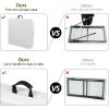 imageVINGLI Outdoor Folding Fish and Game Cleaning Table wSink Portable ampamp Durable Standard Garden Connection Upgraded Drainage Hose Stainless Steel Classic1 Sink Halffold
