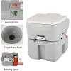imageVINGLI Portable 53 Gallon Camping Toilet wCarrying BagLarge Capacity Tank for CampingBoatTruckGray