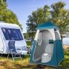 imageVINGLI Portable Toilet  Indoor Outdoor Commode wDetachable Inner Bucket ampamp Removable Paper Holder Lightweight ampamp Compact for Camping Boat Van Emergency Use GreyGray