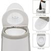 imageVINGLI Portable Toilet Commode with 5 Gallon Bucket Inner Lightweight Camping RV Toilet for Adult Kids Boat Van Travel ClassicClassic