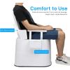 imageVINGLI Portable Toilet Commode with 5 Gallon Bucket Inner Lightweight Camping RV Toilet for Adult Kids Boat Van Travel ClassicUpgrade