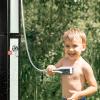 imageVINGLI Solar Heated Shower 93 Gallon Outdoor Shower with Shower Head and Foot Shower Tapfor Outdoor Backyard Poolside Beach Pool SpaBlack 93 Gallon106 Gallon  Hand Shower