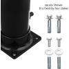 imageVINGLI Solar Heated Shower 93 Gallon Outdoor Shower with Shower Head and Foot Shower Tapfor Outdoor Backyard Poolside Beach Pool SpaBlack 93 Gallon55 Gallon