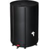 imageVINGLI Upgraded 100 Gallon Collapsible Rain Barrel Portable Water Storage Collection System Weather Proof Sturdy Tank Catcher Container with Filter Spigot Overflow Kit BlackBlack