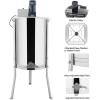imageVINGLI Upgraded Electric 4 Frame Honey Extractor Stainless Steel Honeycomb Spinner Drum with Adjustable Height Stands Beekeeping Pro Apiary Centrifuge Equipment4 Frames