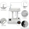 imageVINGLI Upgraded Portable Sink Rolling Hand Wash Basin Stand with Towel Holder ampamp Soap Dispenser ampamp Wheels Perfect for GardenCampingOutdoor EventsGatheringsWorksiteRVIndoorUpgraded