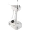 imageVINGLI Upgraded Portable Sink Rolling Hand Wash Basin Stand with Towel Holder ampamp Soap Dispenser ampamp Wheels Perfect for GardenCampingOutdoor EventsGatheringsWorksiteRVIndoorStandard