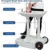imageVINGLI Upgraded Portable Sink Rolling Hand Wash Basin Stand with Towel Holder ampamp Soap Dispenser ampamp Wheels Perfect for GardenCampingOutdoor EventsGatheringsWorksiteRVIndoorUpgraded
