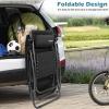 imageVINGLI Upgraded Zero Gravity Chair Set of 2 Lounge Outdoor Chairs with Trays and Pillows Folding Patio Recliner Chairs for Backyard Poolside GardenBlack