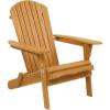 imageVINGLI Folding Adirondack Chairs Set of 4 Clearance Weather ResistantLawn Cheap Fire Pit Highwood Lounge ChairsPatio Furniture Sets for Campfire Bonfire1 Piece