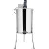 imageVINGLI Upgraded Electric 4 Frame Honey Extractor Stainless Steel Honeycomb Spinner Drum with Adjustable Height Stands Beekeeping Pro Apiary Centrifuge Equipment4 Frames