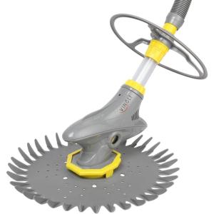 imageVINGLI Automatic Pool Vacuum Cleaner Swimming Pool Vacuum with Additional Hoses ampamp Diaphragms GreyGray
