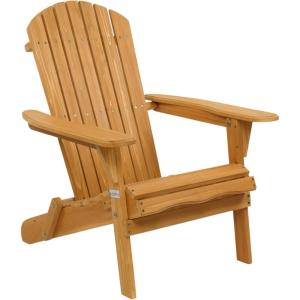 imageVINGLI Folding Adirondack Chairs Set of 4 Clearance Weather ResistantLawn Cheap Fire Pit Highwood Lounge ChairsPatio Furniture Sets for Campfire Bonfire1 Piece
