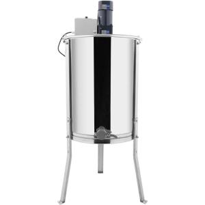 imageVINGLI Upgraded Electric 4 Frame Honey Extractor Stainless Steel Honeycomb Spinner Drum with Adjustable Height Stands Beekeeping Pro Apiary Centrifuge Equipment4 Frames