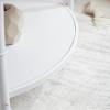 imageVINGLI 256quot Rustic Oak White Round Farmhouse Coffee Table 2Tier Storage Wood Center Circle Accent Table for Living Room Bedroom Apartment Studio and Small Spaces Sturdy Metal FrameNatural Wood