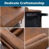 imageVINGLI 25quot W 23quot D Rustic Accent Chairs Set of 2 Comfy Cross Legged Reading Chairs Upholstered Cozy Sofa Armchairs Corner Sitting Chairs Modern Office Chairs for Living Room Bedroom ReceptionMicrofiberrustic