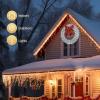 imageVINGLI 48 Inch Prelit Large Christmas Wreath Outdoor Christmas Wreath with 315 LED Lights for Garage Windows Christmas Door Wreath Decorations with Red Bow Timer Remote Control Plugin GoldWhite