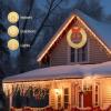 imageVINGLI 48 Inch Prelit Large Christmas Wreath Outdoor Christmas Wreath with 315 LED Lights for Garage Windows Christmas Door Wreath Decorations with Red Bow Timer Remote Control Plugin GoldGold