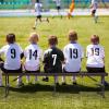 imageVINGLI 6 feet Plastic Folding BenchPortable inOutdoor Picnic Party Camping Dining Seat Garden Soccer Multipurpose Entertaining Activities Smooth HDPE Tabletop 1 Pack WhiteBrown