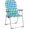 imageVINGLI Aluminum Patio Lawn Chairs Folding Set of 2 with Detachable Cup Holder Webbed Beach Chair Folding Chair Outdoor Portable Camping Chair for Yard Garden Blue alulawnchairBlueGreen