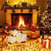 imageVINGLI Christmas Lighted Gift Boxes Set of 3 Weather Proof Present Boxes Ornament Home Decor Prelit 60 LED Lights PreSecured Bowknot for Indoor Outdoor Holiday DecorationsWhite