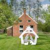 imageVINGLI Large Outdoor Nativity Scene Holy Family Nativity Set Yard Sign Weather Resistant Christmas Decorations Display for Front Yard Lawn and ChurchNativity Scene