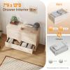imageVINGLI Unfinished 6 Drawer Dresser Natural Solid Wood Dresser Color DIY Upgraged Rustic Farmhouse Tall Dresser with Spacious Storage Chests of Drawers with Full Extension Drawer Slides177D x 472W x 33H 6 Drawers