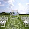 imageVINGLI White Resin Plastic Folding Chair with Padding Seat Weight Capacity to 350 lbs for Indoor Ourdoor Use 1 PC
