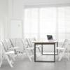 imageVINGLI White Resin Plastic Folding Chair with Padding Seat Weight Capacity to 350 lbs for Indoor Ourdoor Use 1 PC