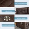 imageVINGLUpgraded Loveseat Sleeper 535quot W 83quot L Convertible Sofa Bed Couch Futon Couches for Living Room Twin Folding Couch Bed for Small Spaces Foldable Floor Gaming Sofa Bed for Basement Dark GreyRustic