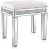 Velvet Vanity Stool