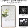 imageVINGLI Rectangular Wall Mirror Bathroom Mirror with Metal Frame Decorative Mirror for Living Room Bedroom Entryway Hanging Horizontally and Vertically 3020 Gold