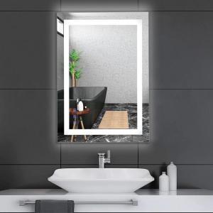 imageVINGLI Led Bathroom Mirror 32quot24quot Lighted Bathroom Mirror with Bluetooth Espejo para Bano Led Espejo Con Luz Touch Dimmable LED Mirror Memory Touchscreen Wall Mounted Defogging IP44CRI90