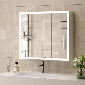 imageVINGLI LED Lighted Medicine Cabinet with Intelligent Mirror Bluetooth Speaker Weather ampamp Temp Display Dimmable AntiFog Builtin Outlet ampamp USB Large 3Door Bathroom Mirror Cabinet48 Inch59D x 315W x 2758H
