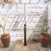 imageVINGLI 7FT Solar Heated Shower Pool Solar Shower Kit with Shower Head for Outdoor Backyard Poolside Beach Pool SpaBlack
