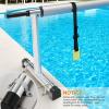 imageVINGLI Pool Cover Reel Set Pool Solar Cover Reel for Inground Swimming Pool Aluminum Solar Swimming Inground Cover Blanket Reel Upgrade 18 FeetClassic